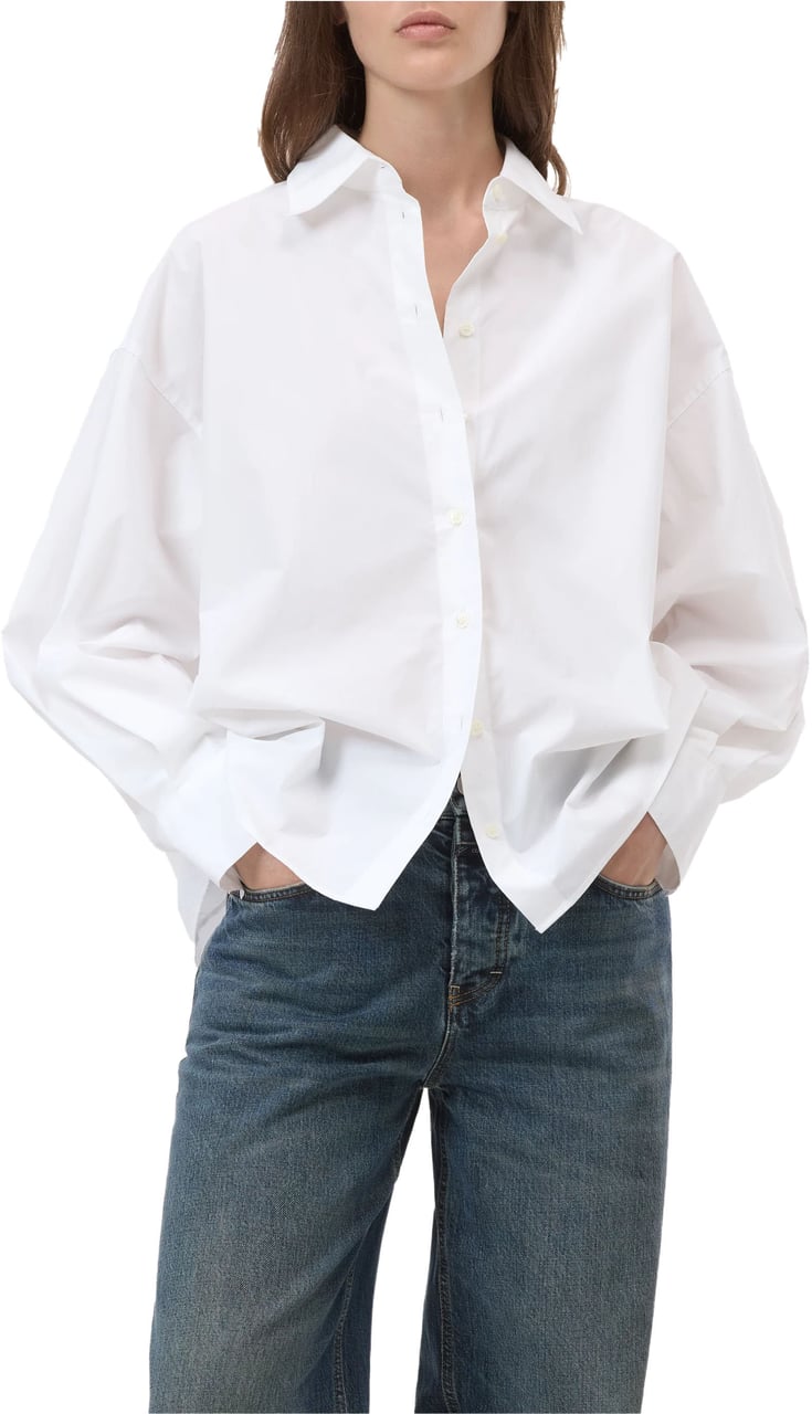 Closed Closed Cape Blouses Wit C94619-252-22 Wit