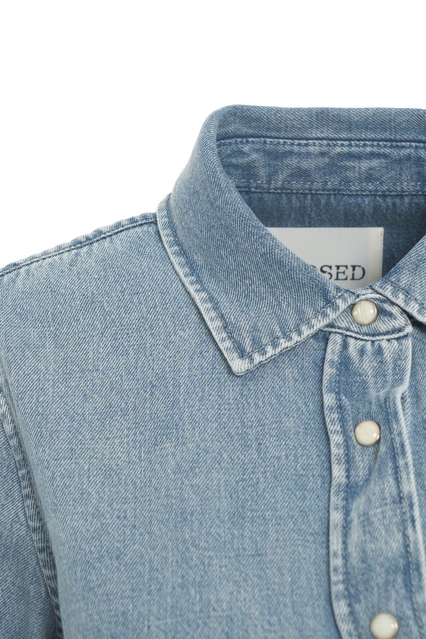 Closed Denim blouse Blauw