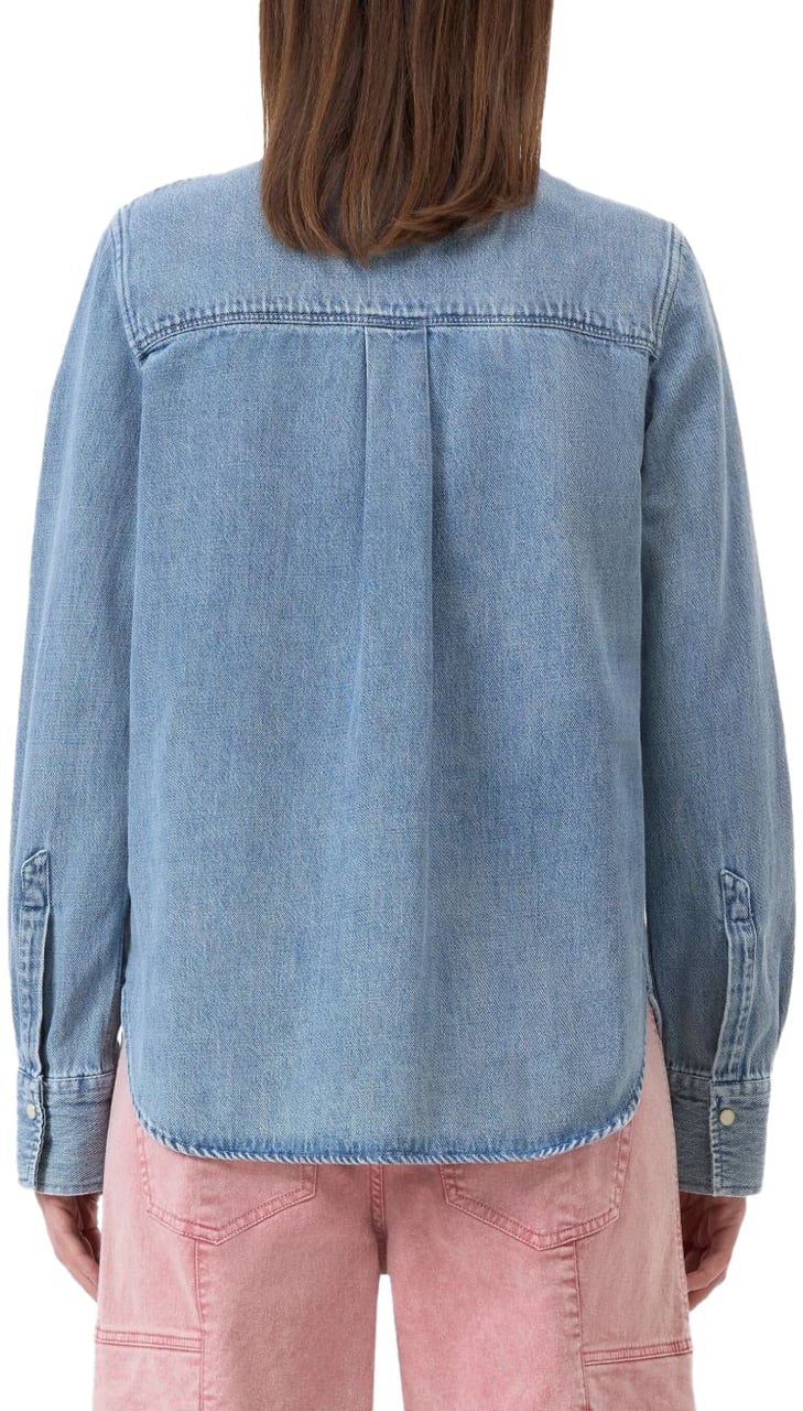 Closed Shirts Clear Blue Blauw