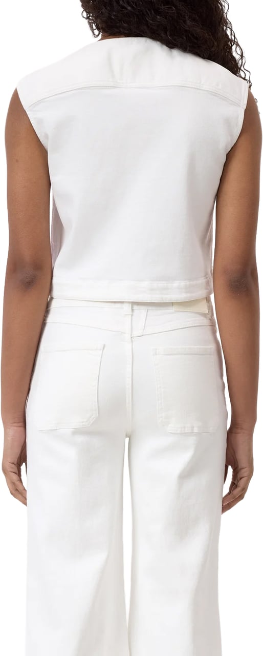 Closed Closed - Denim vest - C94770-01D-2W - 200 White Wit