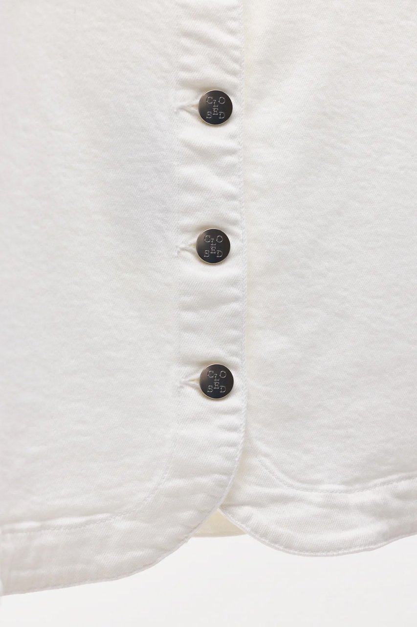 Closed Closed - Denim vest - C94770-01D-2W - 200 White Wit