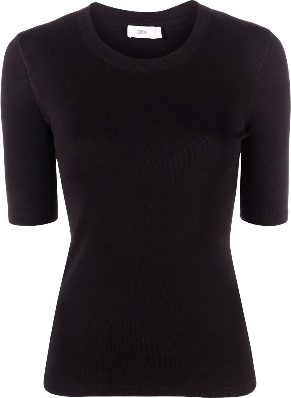 Closed T-Shirts And Polos Black Zwart