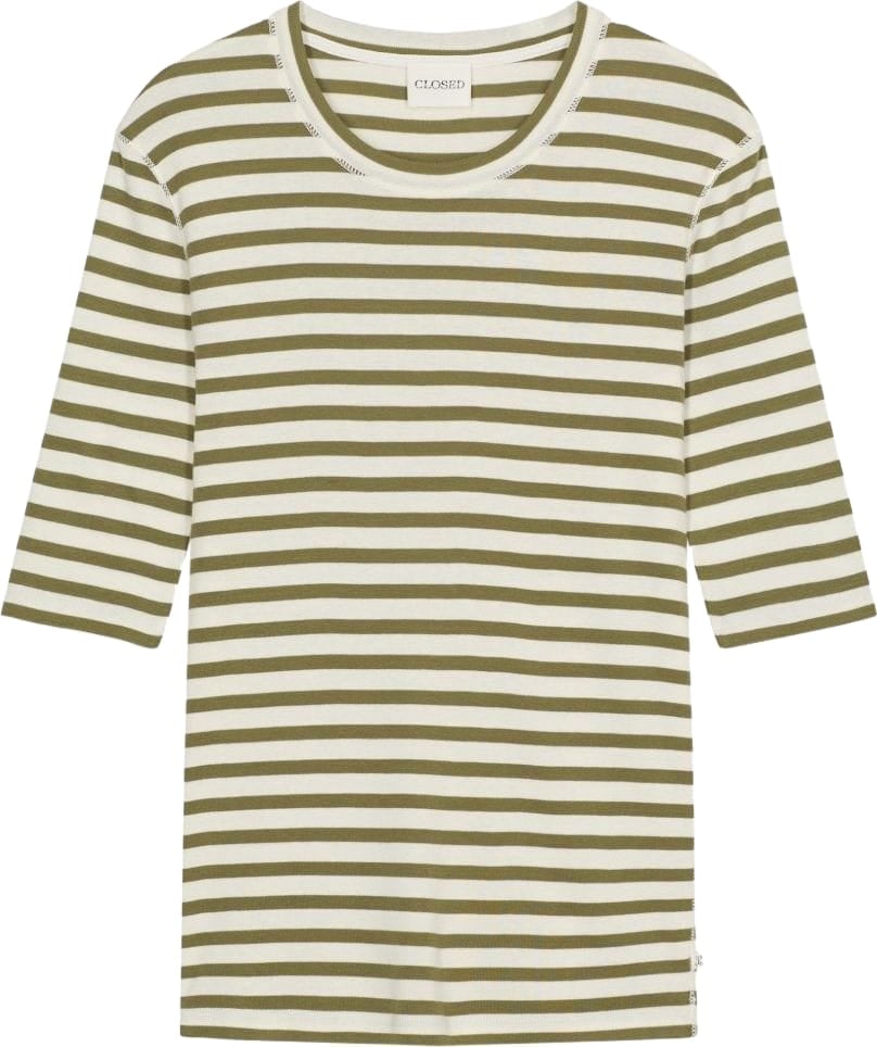 Closed T-Shirts And Polos Verde Donkergroen