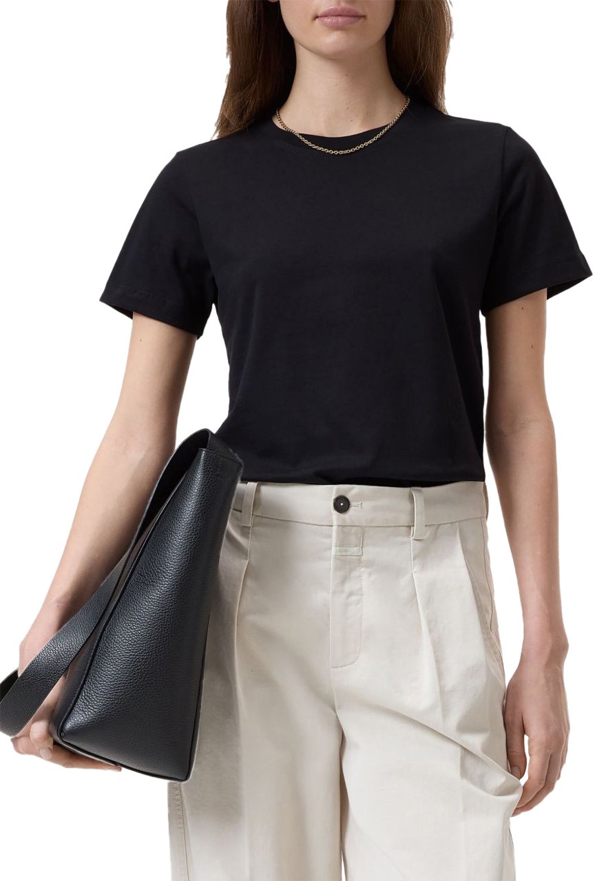 Closed T-Shirts And Polos Black Zwart