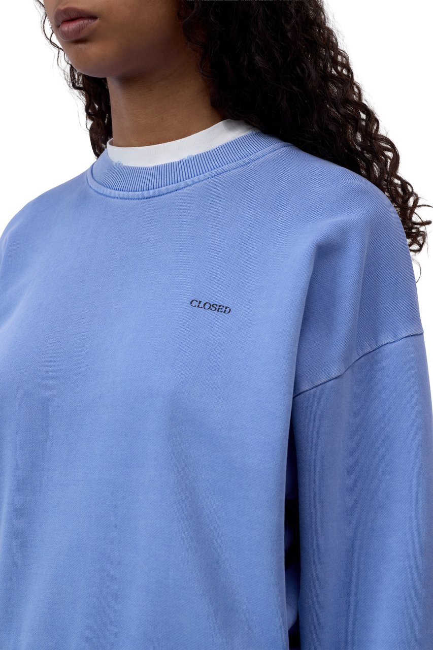 Closed - Basic crewneck - C95221-7V-13 - 552 Blauw