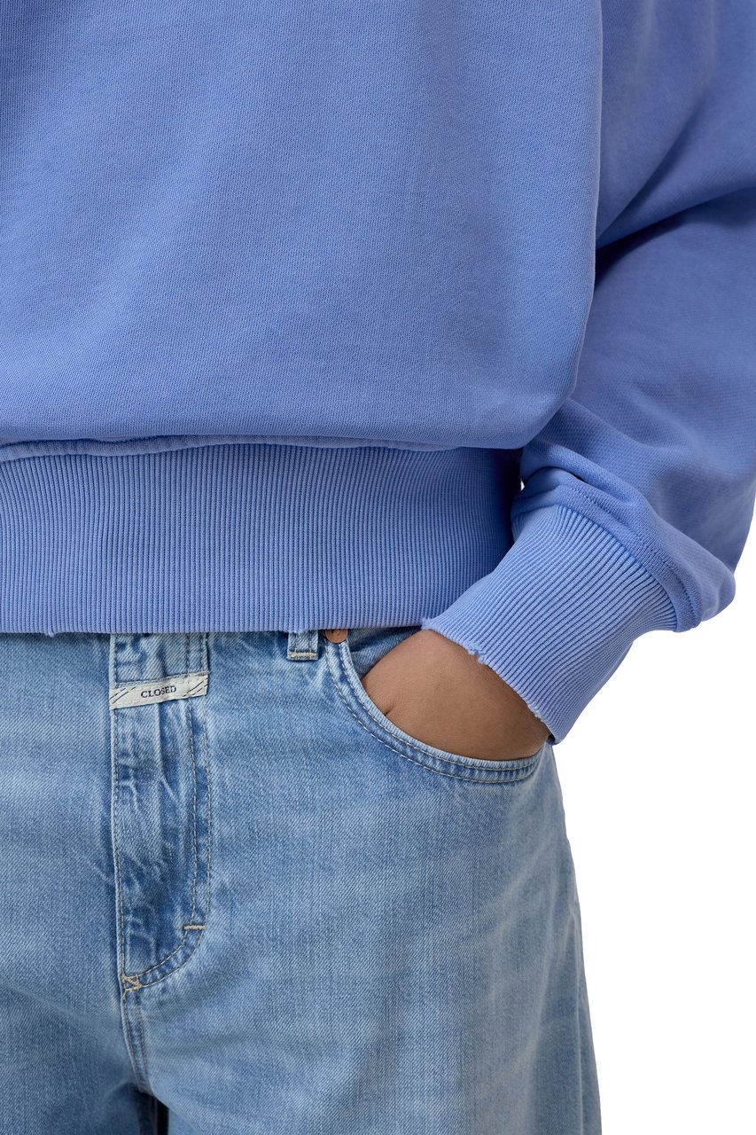 Closed - Basic crewneck - C95221-7V-13 - 552 Blauw