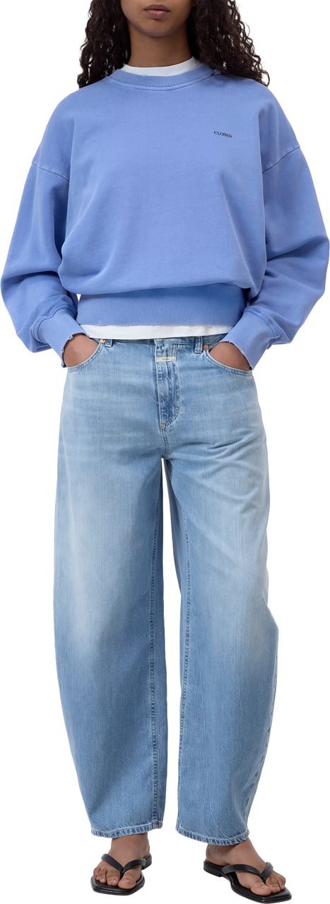 Closed - Basic crewneck - C95221-7V-13 - 552 Blauw