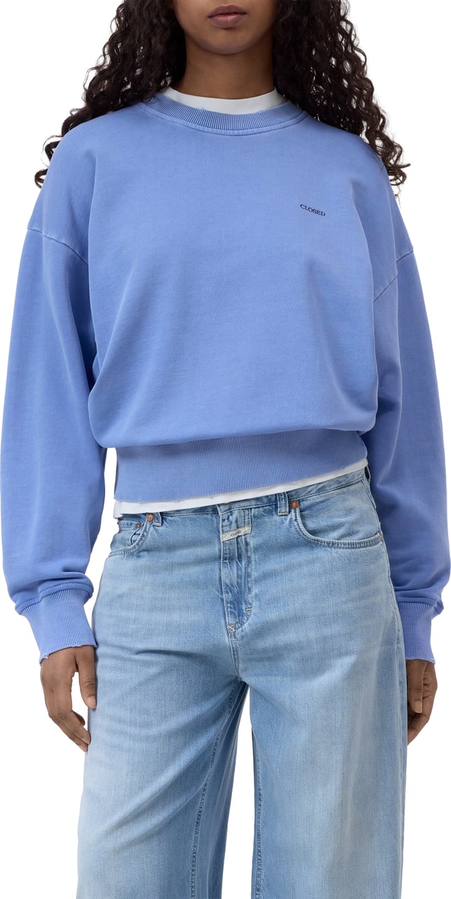 Closed - Basic crewneck - C95221-7V-13 - 552 Blauw