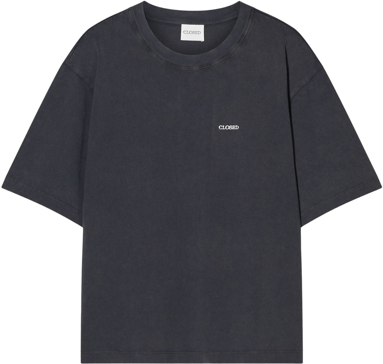 Closed Closed Relaxed T-shirt T-shirts Zwart C95500-44h-13 Zwart