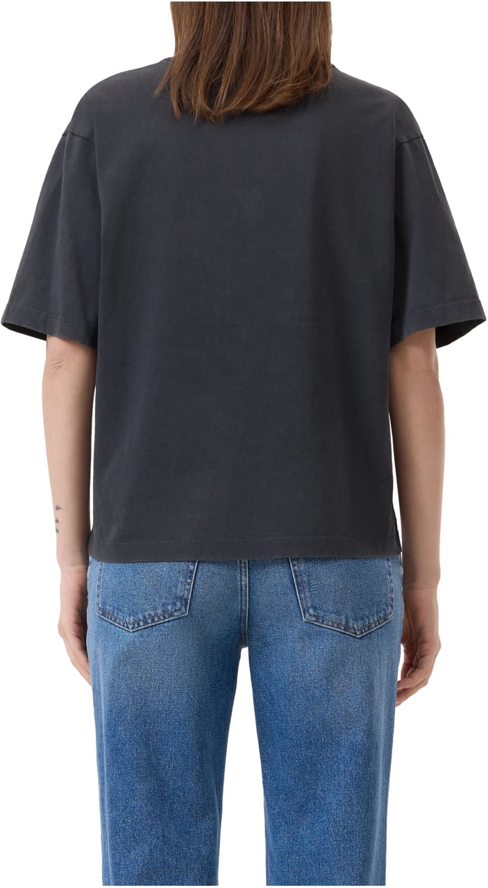 Closed Closed Relaxed T-shirt T-shirts Zwart C95500-44h-13 Zwart