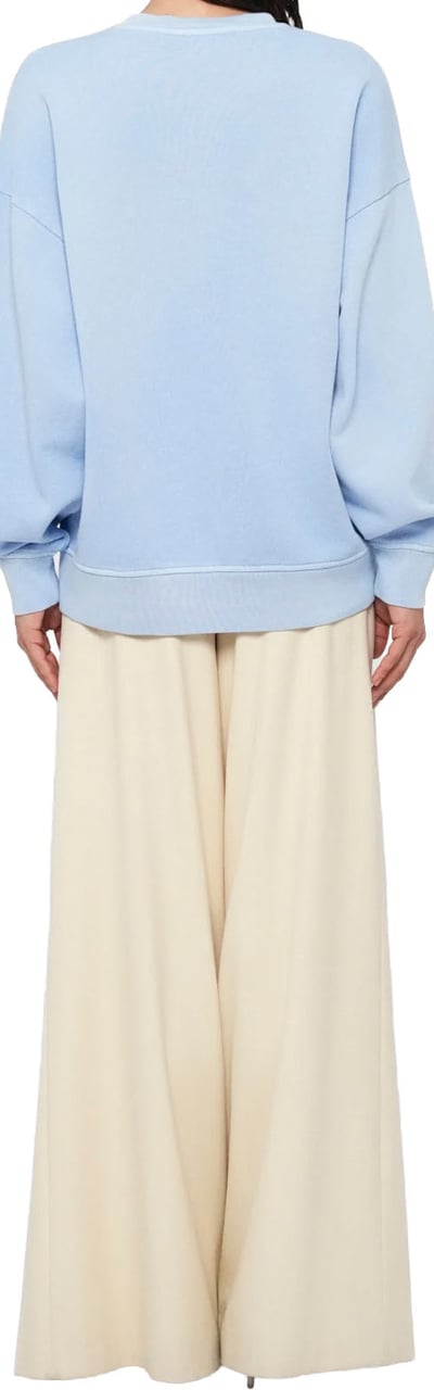 Closed - Relaxed crewneck - C95711-47V-13 - 565 Sky blue Blauw