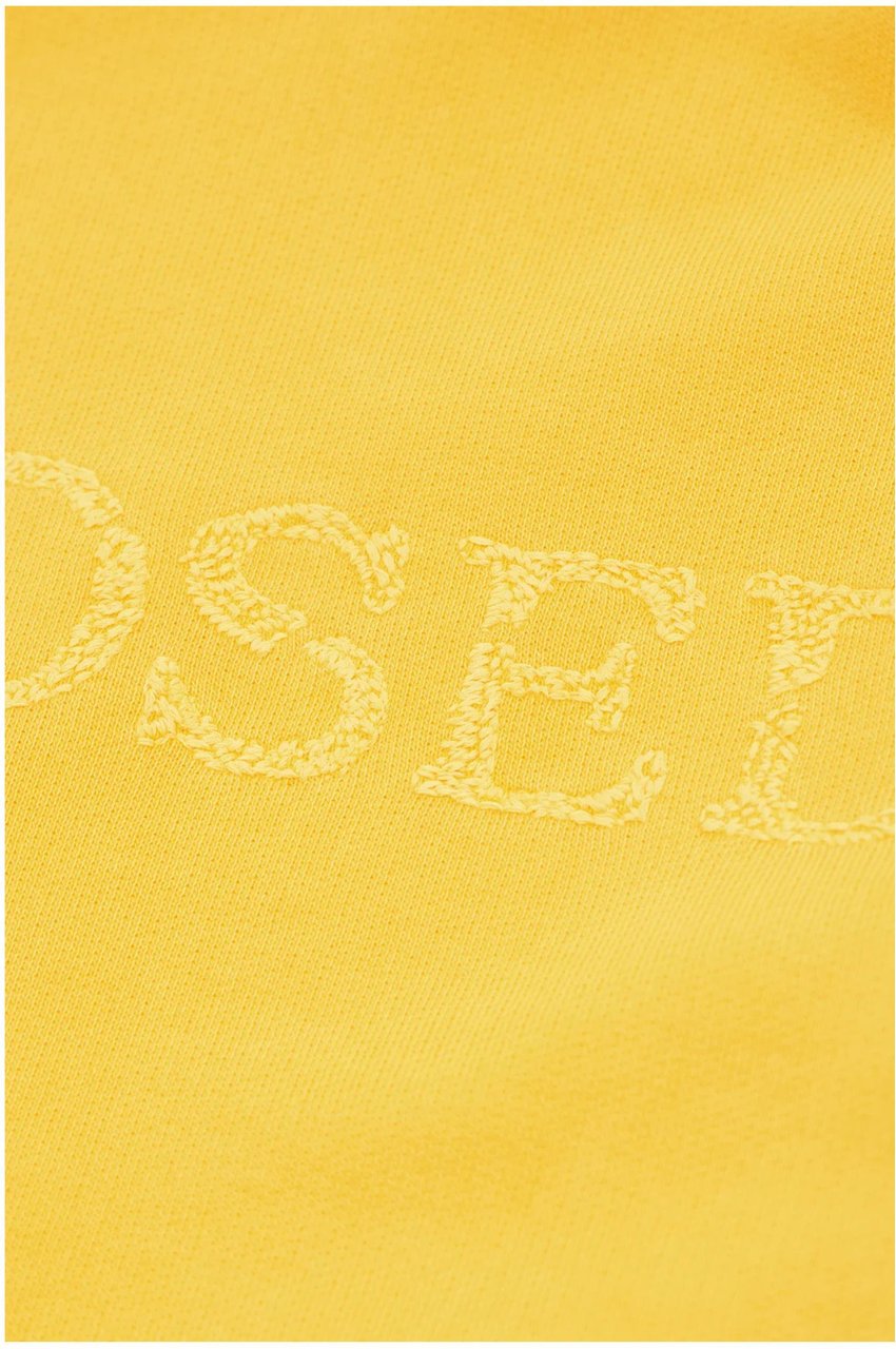 Closed Closed Logo Crewneck Sweaters Geel C95900-46y-am Geel