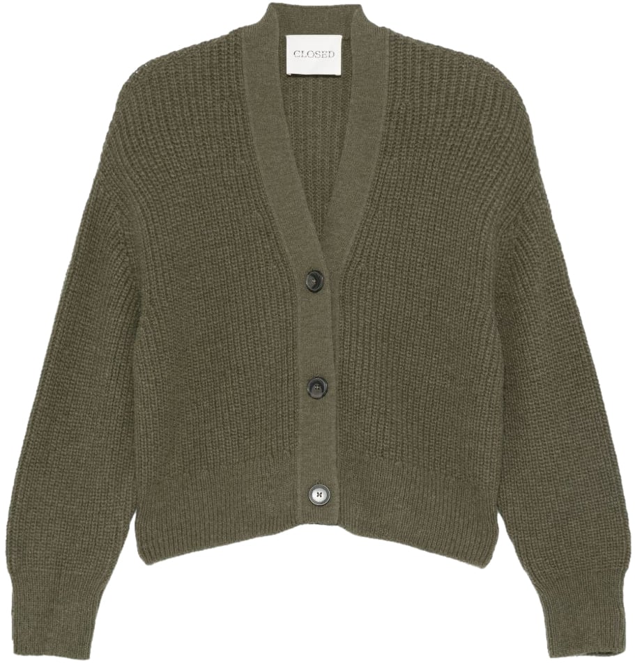 Closed Sweaters Green Groen