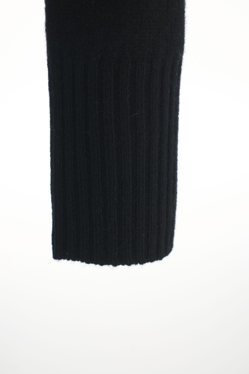 Closed Wool cardigan Zwart