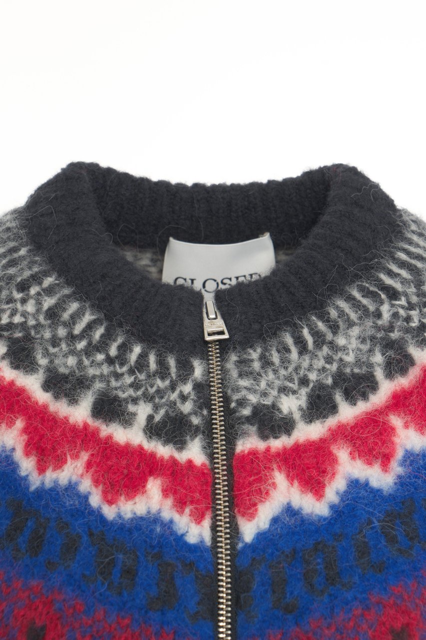 Closed Cardigan with zipper Divers