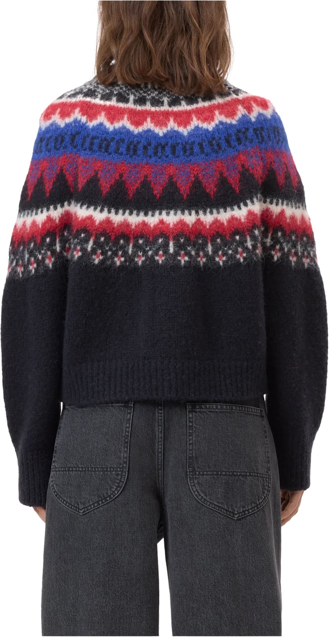 Closed Closed Cropped Zip Cardigan Vesten Multicolor C96423-94c-jc Divers