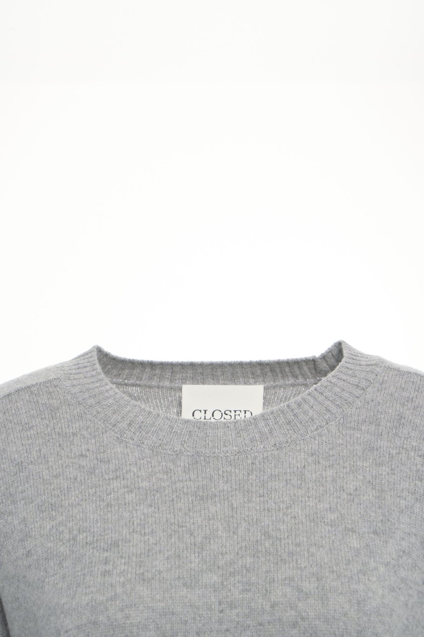 Closed Wool crew neck sweater Grijs