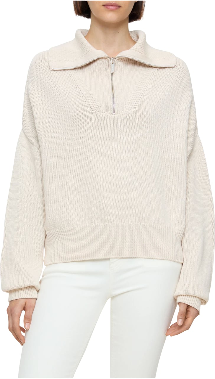 Closed Closed Cropped Troyer Sweaters Beige C96491-951-30 Beige