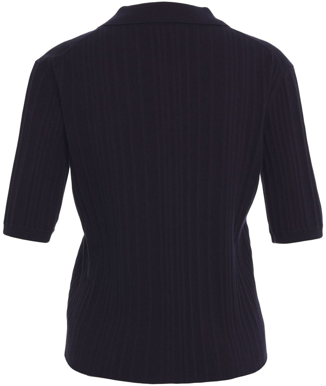 Closed Knit polo shirt Blauw