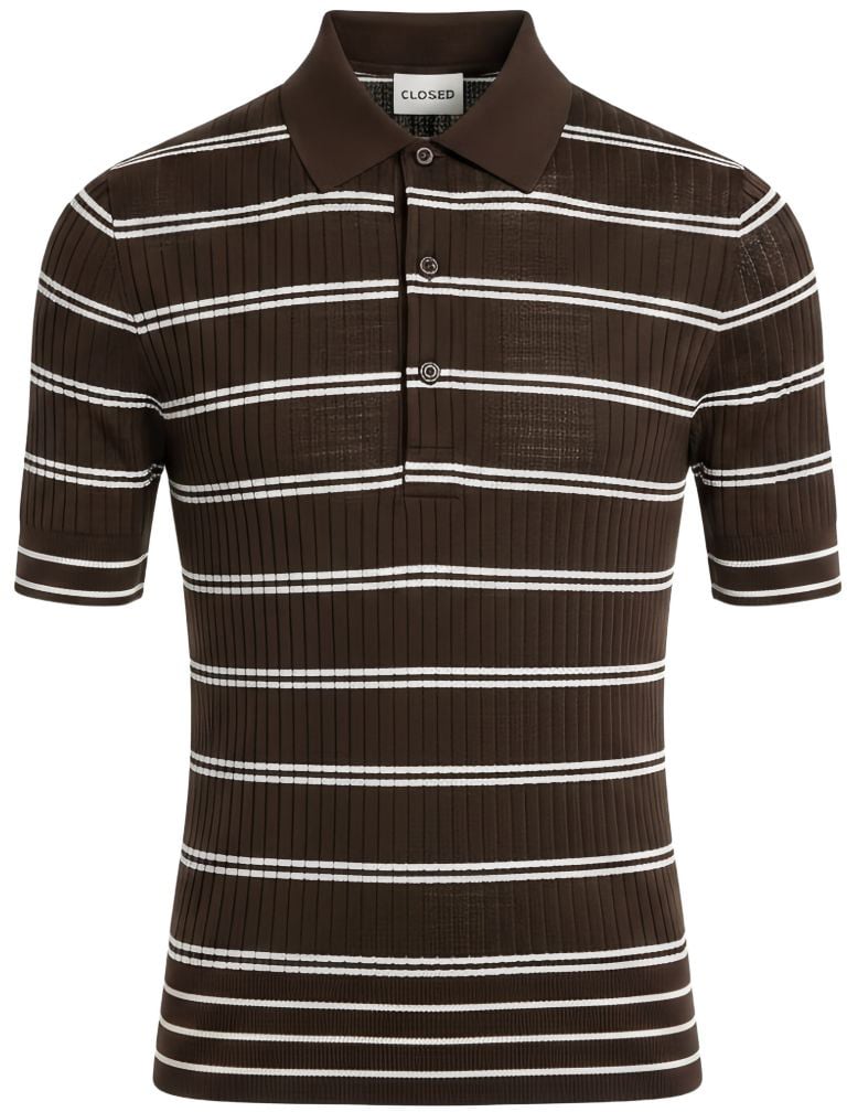 Closed T-Shirts And Polos Brown Bruin