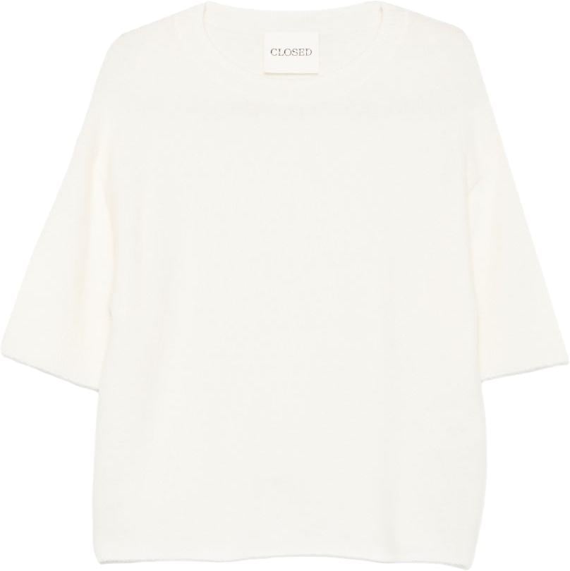 Closed Sweaters Ecru Wit