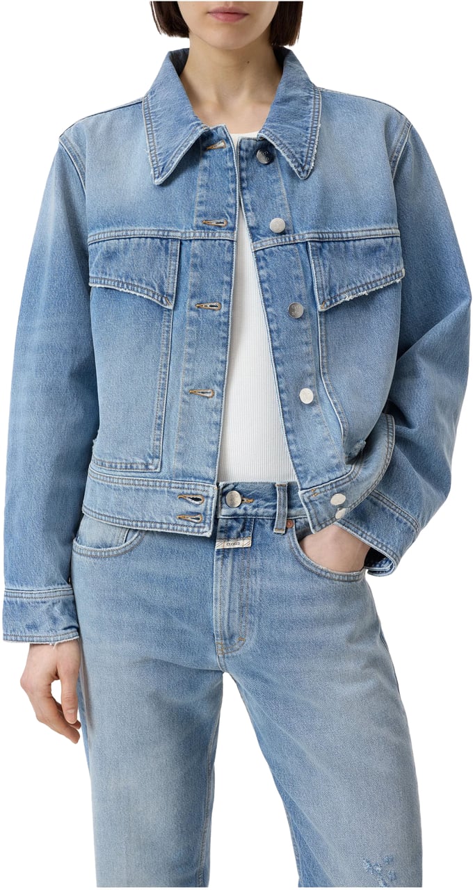 Closed Closed 33° Denim Jacket Spijkerjassen Blauw C97008-18r-5t Blauw