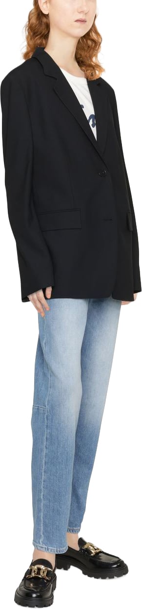 Closed Jackets Black Zwart