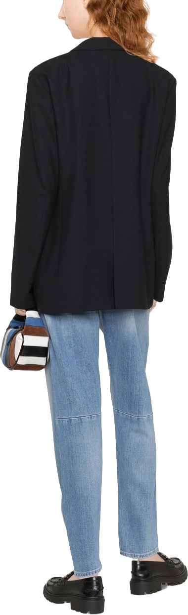Closed Jackets Black Zwart