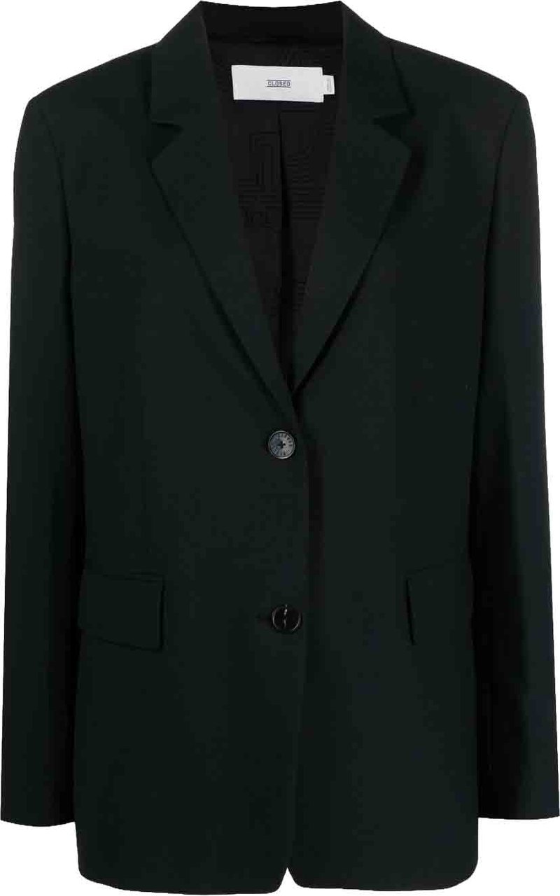 Closed Jackets Black Zwart