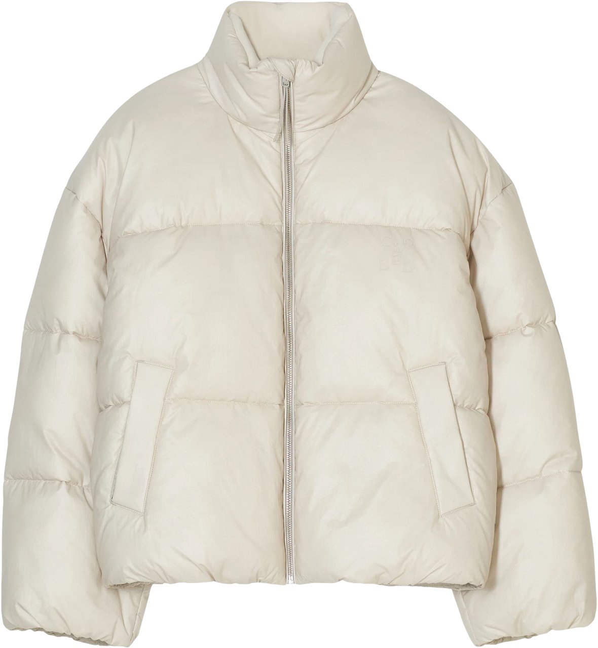 Closed Closed Cropped Puffer Jacket Puffer Jassen Beige C97216-69f-22 Beige