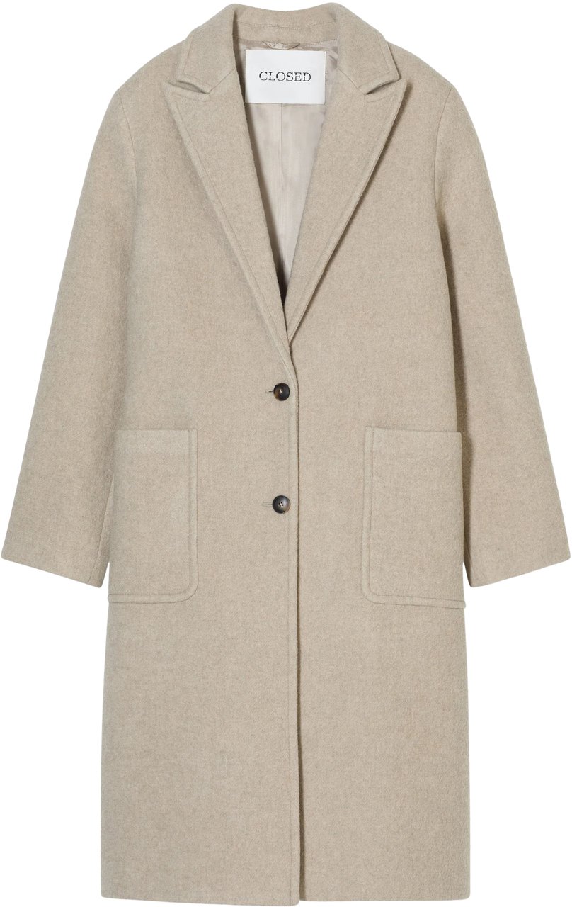Closed Closed Single Coat  Beige C97230-66s-22 Beige