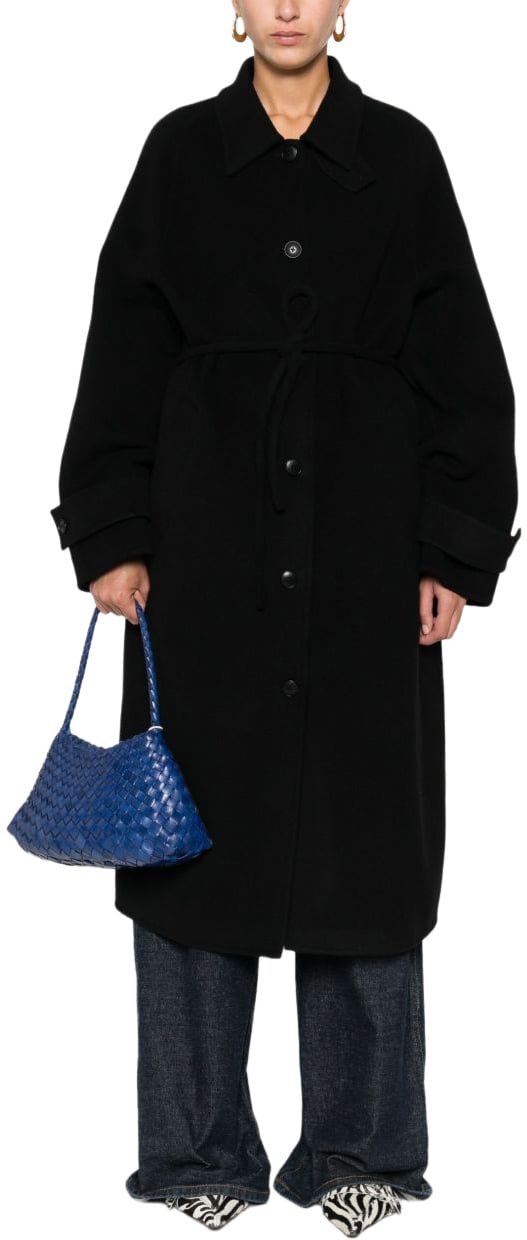 Closed Coats Black Zwart