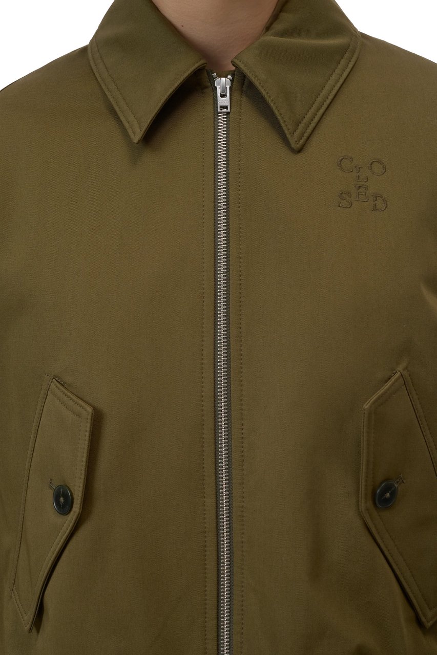 Closed - Sportive blouson - C97299-50L-22 - 634 Deep olive Groen