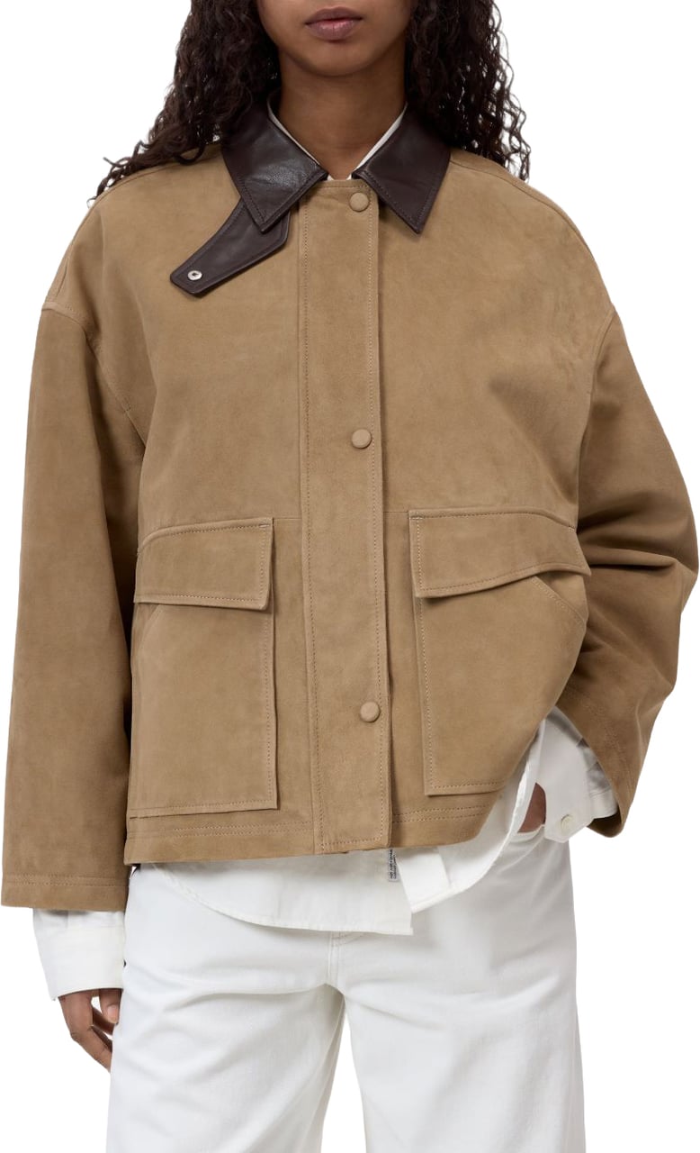 Closed Jackets Beige Beige
