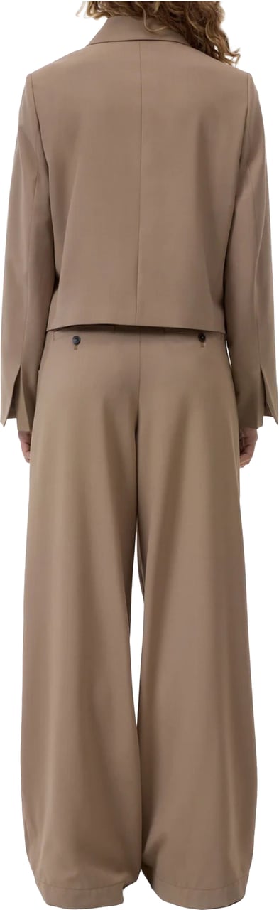 Closed Cropped Blazer Blazers Beige C97523-35p-22 Beige