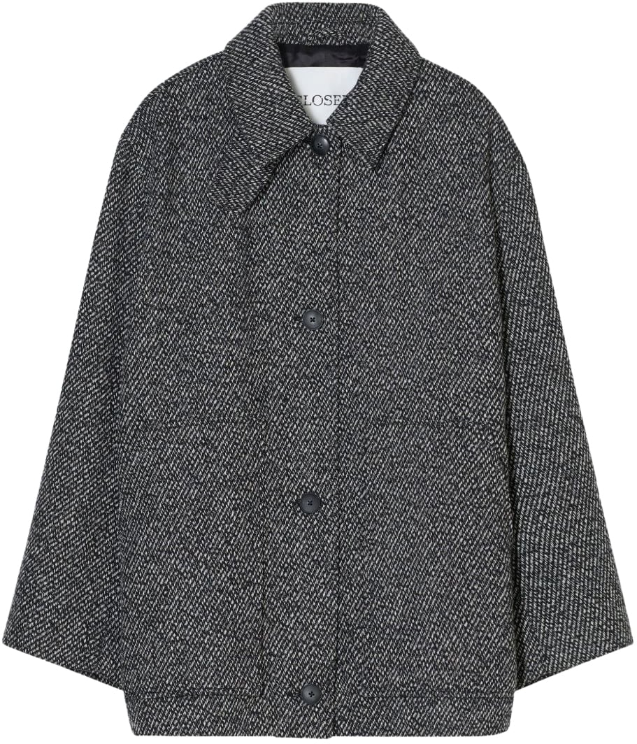 Closed Coats Grey Grijs