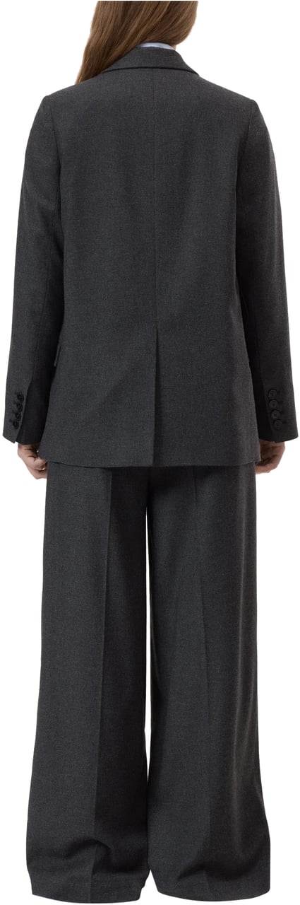 Closed Closed Fitted Doublebreasted Blazer Blazers Anthraciet C97884-355-22 Grijs