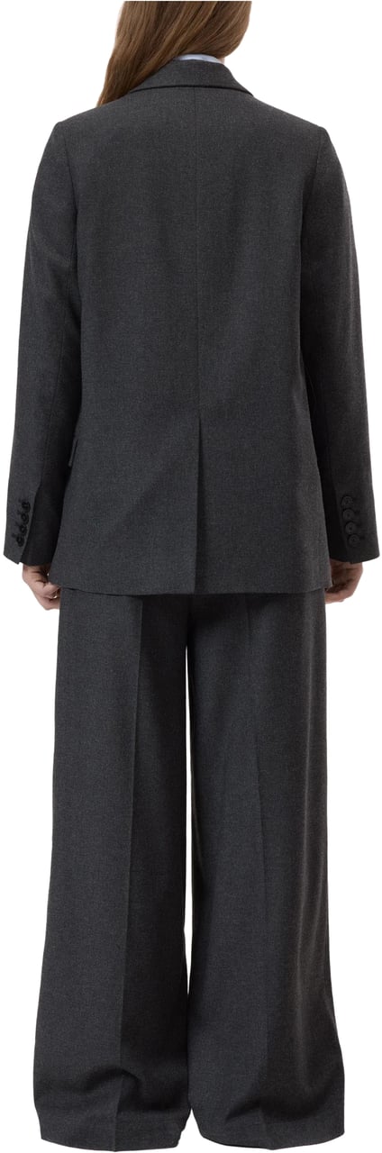 Closed Closed Fitted Doublebreasted Blazer Blazers Anthraciet C97884-355-22 Grijs