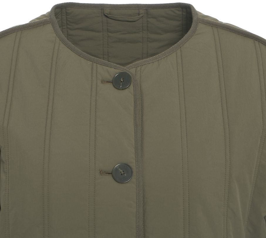 Closed Quilted jacket Groen