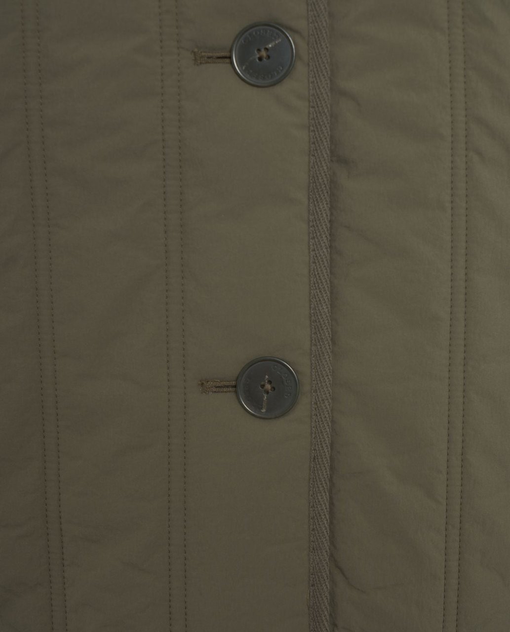 Closed Quilted jacket Groen