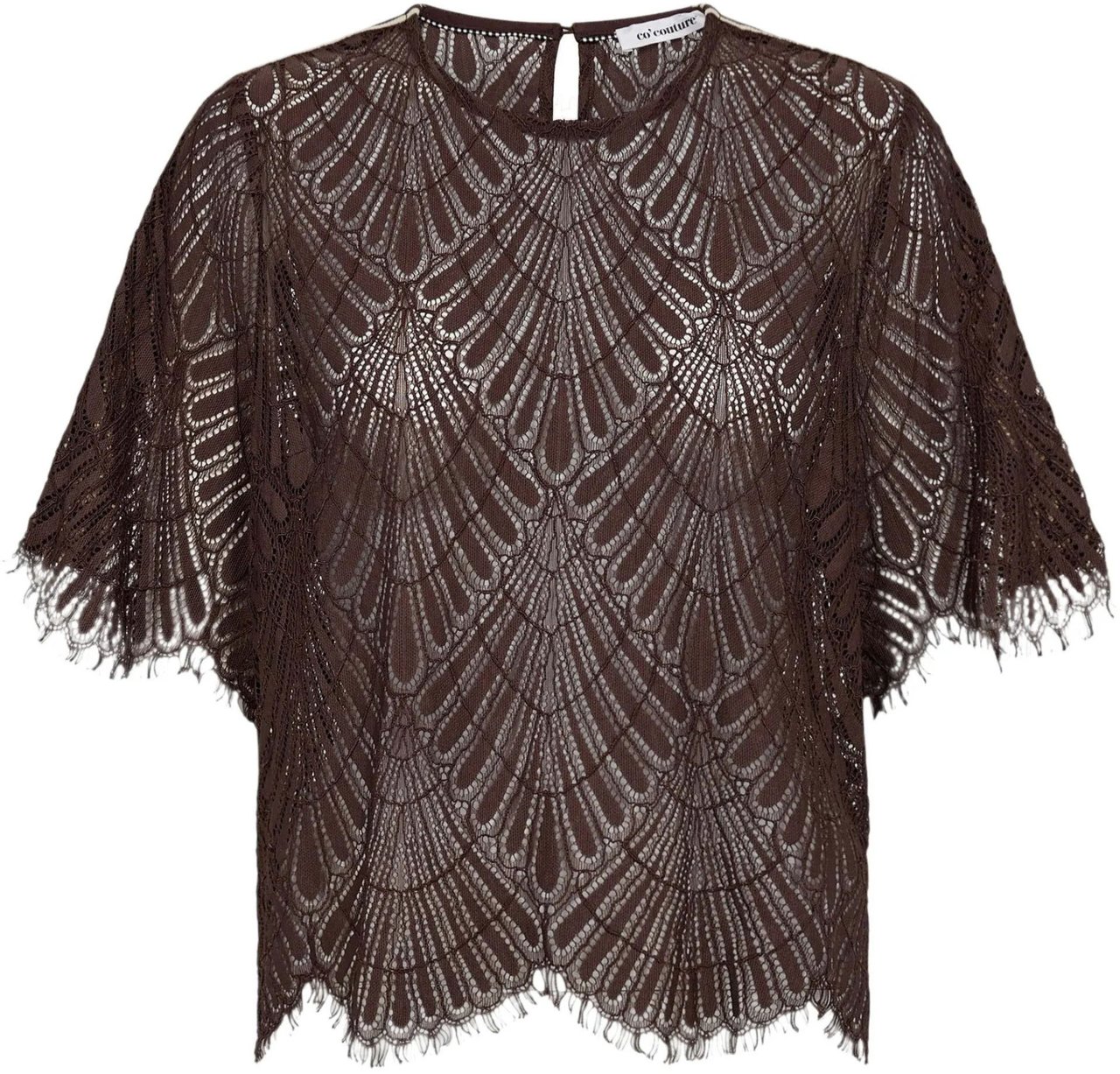 Co 'Couture Co Couture Leticc Blouses Donkerbruin 45049 Bruin