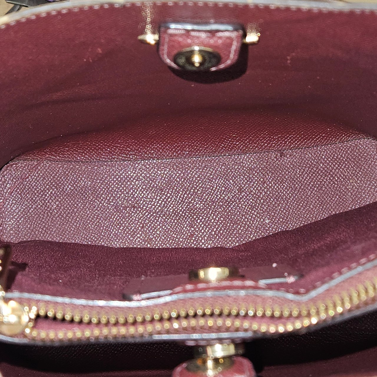 Coach White Monogram Mollie Bucket Handbag Wit