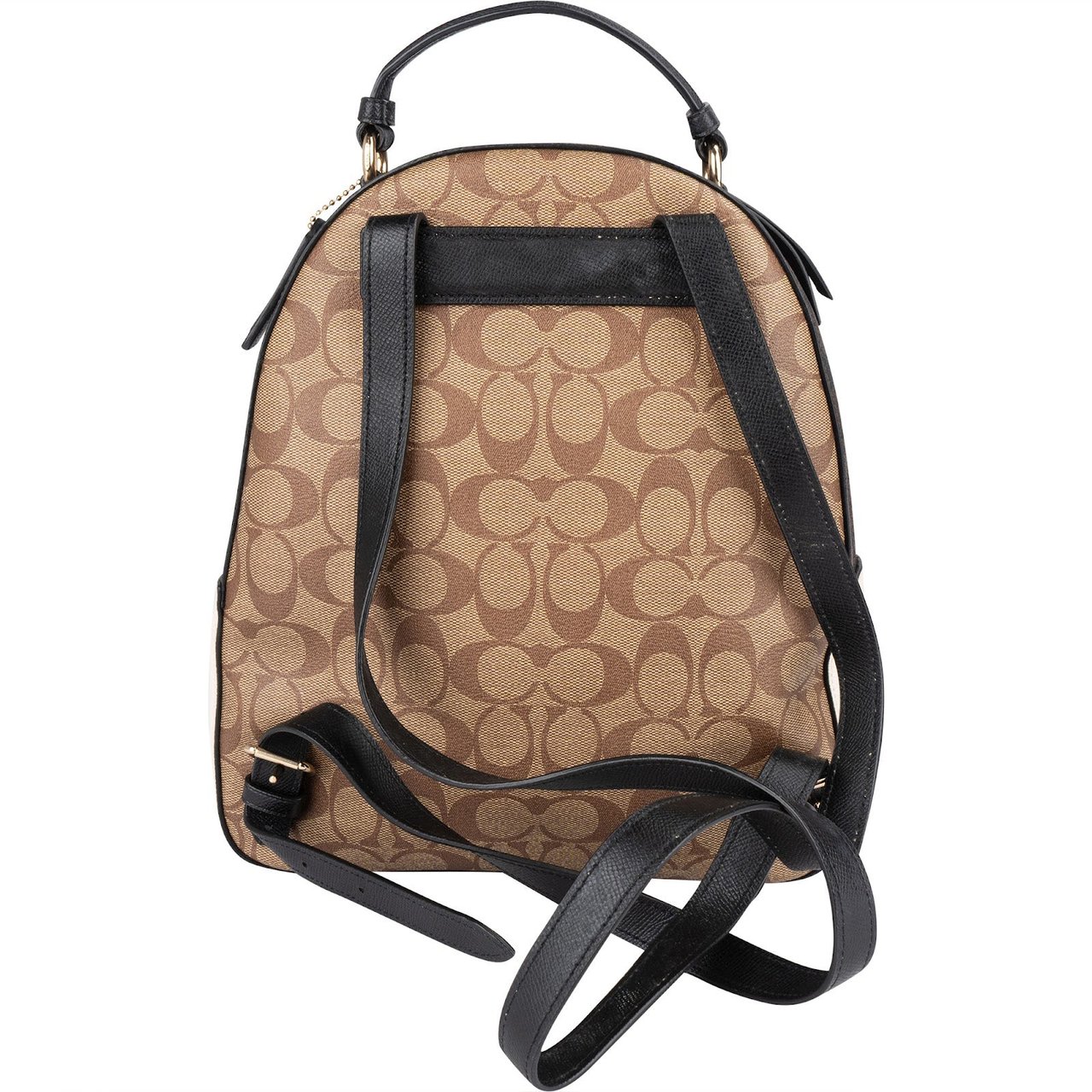Coach Monogram Signature Canvas Charlie Backpack Bruin