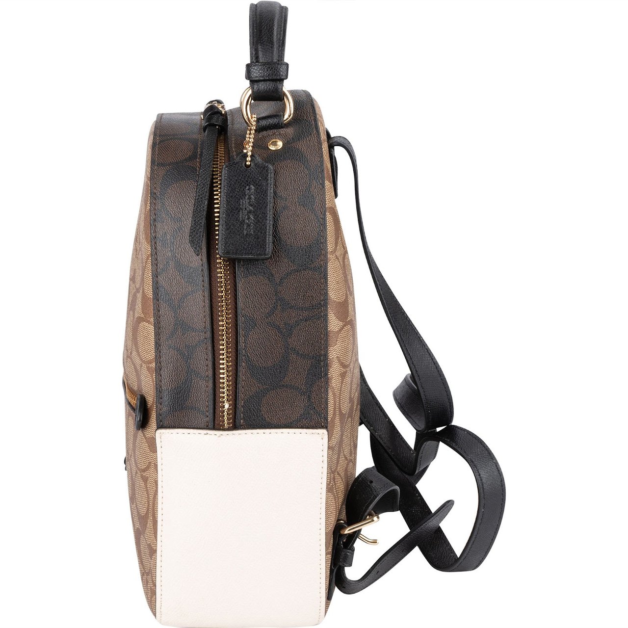 Coach Monogram Signature Canvas Charlie Backpack Bruin