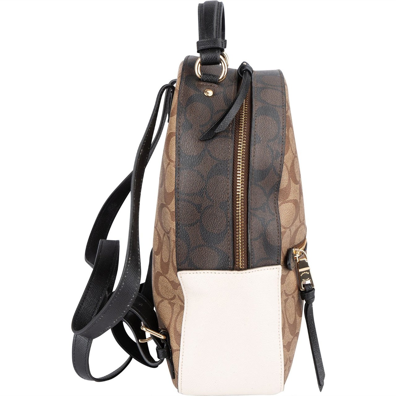 Coach Monogram Signature Canvas Charlie Backpack Bruin