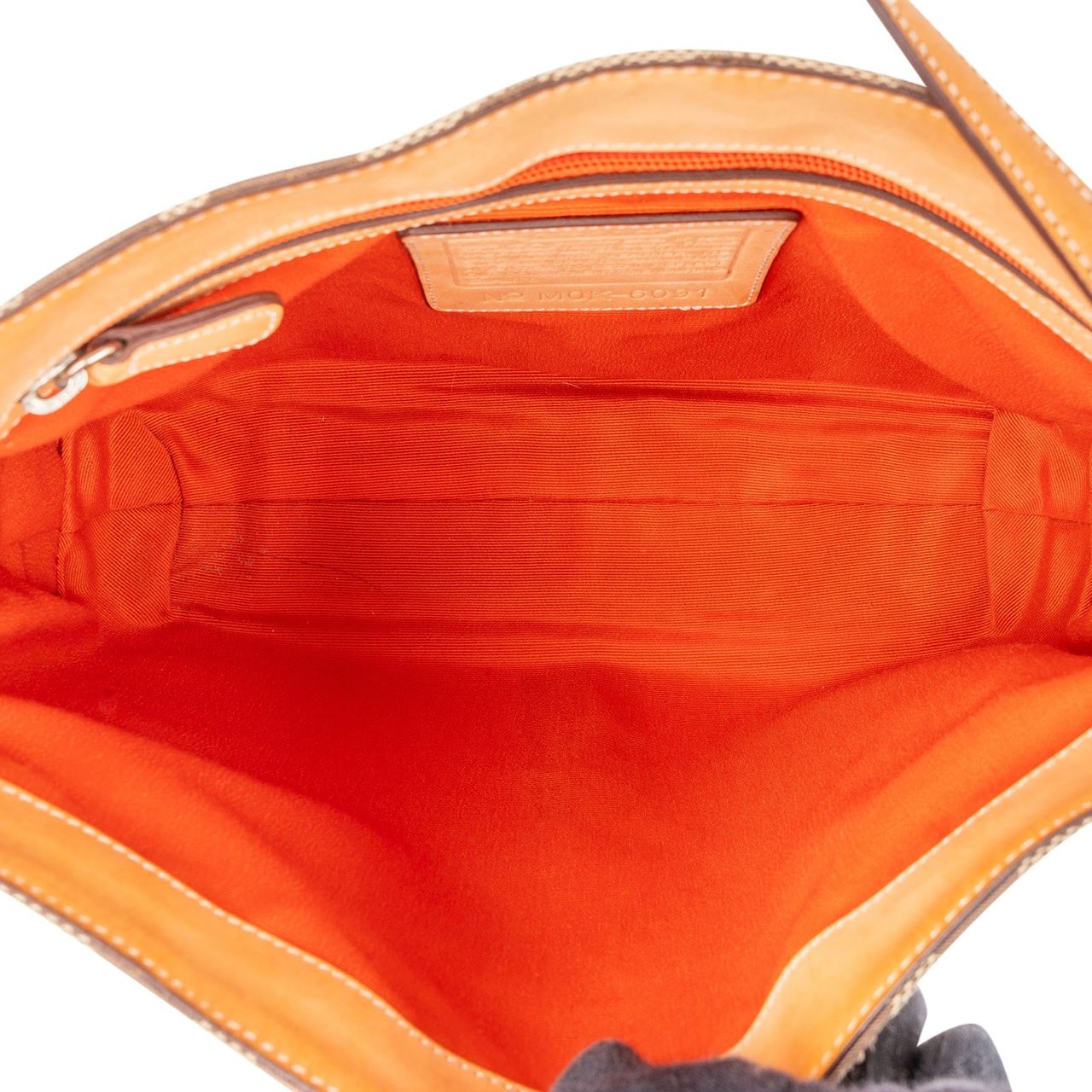 Coach Coach Monogram Signature Hobo Shoulder Bag Bruin