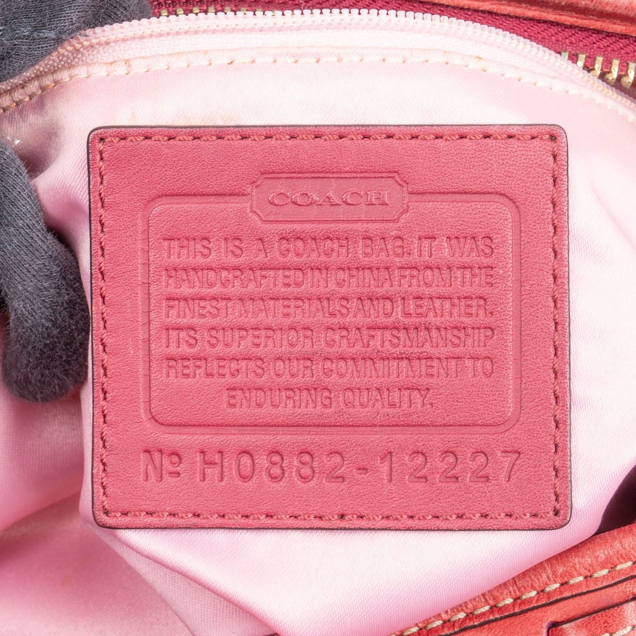 Coach Coach Classic Monogram Pleated Hobo Shoulder Bag Bruin