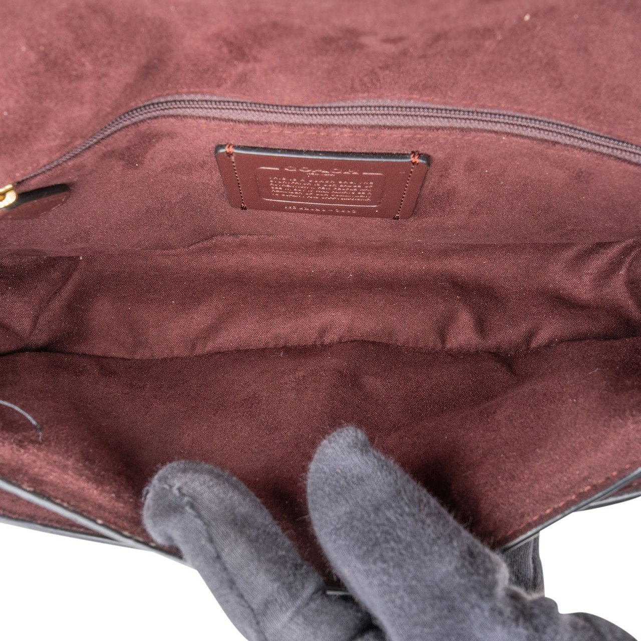 Coach Coach Monogram Georgie Crossbody Bag Bruin