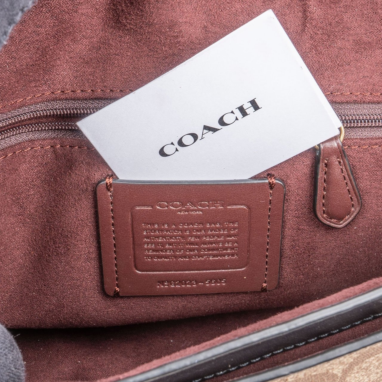 Coach Coach Monogram Georgie Crossbody Bag Bruin