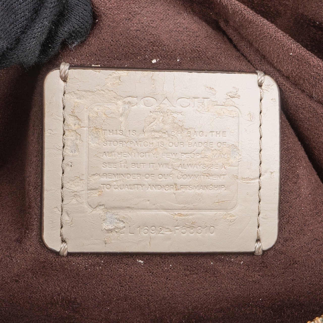 Coach Coach Monogram Signature Canvas Margot Carryall Handbag Beige